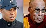 Dalai Lama admite că nu ştie cine este ?budistul? Tiger Woods
