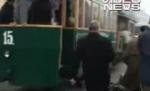 Accident de tramvai surprins de un reporter din Sarajevo (VIDEO)