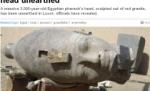 Importantă descoperire arheologică în Egipt: Capul lui Amenhotep al III-lea