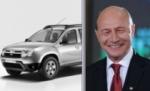Traian Băsescu va intra în posesia primului model Dacia Duster (VIDEO)