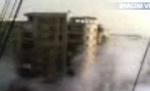 Conductă de termoficare spartă în Crângaşi. 60 de blocuri, fără căldură şi apă caldă (VIDEO)