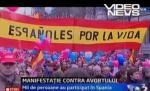 Madrid: Protest faţă de adoptarea noii legi a avorturilor