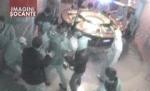 Bătaie ca-n filme, înregistrată de camerele de supraveghere ale unui local din Ilfov (VIDEO)