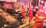 Bucureşti. Doi copii şi mama lor au fost răniţi de o maşină în timp ce se aflau pe trotuar (VIDEO)