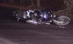 Doi motociclişti şi-au pierdut viaţa într-un accident misterios, în Bucureşti (VIDEO)
