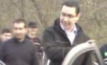 Victor Ponta, la antrenamente pentru Raliul Braşovului (VIDEO)