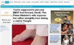 Atenţie la pedichiură! Soţia premierului britanic îi oripilează pe fotografi (FOTO)