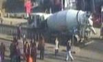 Accident şocant la Iaşi: O femeie a murit, după ce a fost călcată de o betonieră pe trecere (VIDEO)