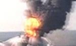 O platformă petrolieră care a luat foc în Golful Mexic s-a scufundat (VIDEO)