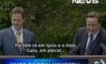 Umorul britanic, în acţiune: Premierul David Cameron iese cu bine dintr-o situaţie dificilă - VIDEO