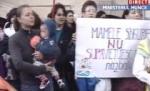 Mamele protestează luni cu pamperşi la Ministerul Muncii