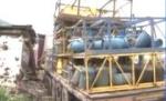 Un şofer a ajuns la spital după ce a fost bătut de proprietarul casei în care a intrat cu tirul (VIDEO)