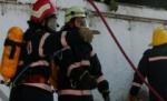 Incendiu la o fostă fabrică de cauciucuri din Popeşti Leordeni