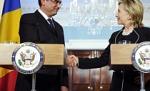 Clinton salută ?trimiterea? de rachete în România. Baconschi promite o vizită a lui Băsescu în SUA