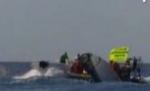 Ciocniri violente între activiştii Greenpeace şi pescarii francezi din Mediterană (VIDEO)