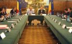 Guvernul reintră în şedinţă la ora 18:00 pe reducerea cheltuielilor bugetare şi restructurările ministeriale