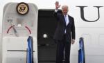 Suflul aeronavei lui Joe Biden a răsturant un avion turistic