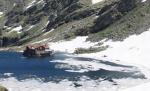 Stratul de zăpadă de la Bâlea Lac măsoară 10 centimetri