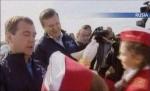 Preşedinţii Rusiei şi Ucrainei au sărbătorit prietenia dintre cele două state la volanul unor maşini Pobeda (VIDEO)