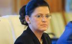 Anca Boagiu a venit la Parlament în scaun cu rotile