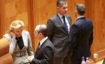 Discuţii finale pe Legea salarizării: Boc le-a spus parlamentarilor că salariul minim va fi de 670 lei