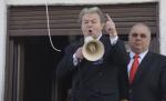 Corneliu Vadim Tudor, după evacuarea PRM din sediu: Îi vom bombarda cu procese