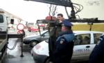 Scandal la Codlea: Un bărbat a reuşit să împiedice ridicarea unei maşini