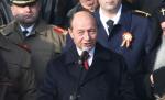 Băsescu şi-a ţinut discursul la Iaşi printre huiduieli şi fluierături