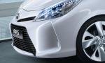 Toyota Yaris Hybrid Synergy Drive Concept, prezentat într-o imagine teaser