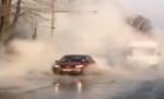 Bulevardul principal din Galaţi a fiert, la propriu, din cauza unei conducte de apă