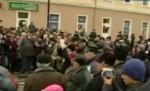 Lanţ uman în jurul spitalului Codlea, în semn de protest faţă de hotărârea de închidere