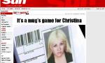 Christina Aguilera, prinsă beată şi fără machiaj