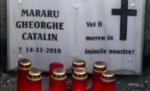  Monument pentru interlop: Placă comemorativă, în locul în care a fost împuşcat Gheorghe Mararu
