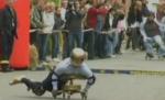 Cursa scaunelor - o competiţie „nebună“ de marcă nemţească