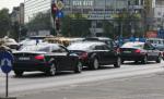 Maşină din coloana oficială a lui Emil Boc, implicată într-un accident
