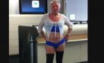 Un american s-a prezentat la aeroport în lenjerie intimă de damă