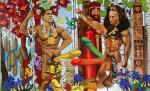 Obama şi Putin se luptă cu penisuri uriaşe la expoziţia primului muzeu al sexului din Moscova