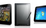 Lenovo lansează două tablete cu Honeycomb 3.1 şi una cu Windows 7