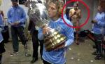 Cu trofeul la vedere: Caceres, gol-puşcă pe o filmare postată de Forlan pe Internet, după finala Copa America