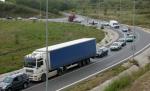Traficul pe Autostrada Soarelui, închis la kilometrul 143 din cauza mai multor accidente în lanţ