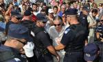 Scandal de Ziua Marinei. Miron Cozma, implicat într-un incident cu forţele de ordine
