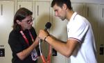 Farsă făcută de Novak Djokovic: A lovit un reporter în zona sensibilă