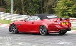 Jaguar XKR-S Cabrio, aproape de realitate. Imagini spion cu noua decapotabilă a britanicilor
