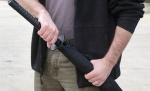 Cu sabia pe un drum european în Mehedinţi: Poliţiştii au împiedicat un măcel în toată regula
