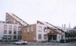 Un mort şi un rănit după prăbuşirea unui turn de 10 metri în curtea Spitalului Judeţean Giurgiu