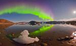 Auroră boreală în Groenlanda: Jupiter şi Carul Mare, vizibile într-o imagine uluitoare