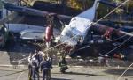 Un avion de mici dimensiuni s-a prăbuşit pe o stradă din Canada, distrugând parţial un bloc