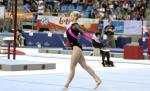 Antrenament pe manele la Ploieşti, pentru Campionatul de Gimnastică al României