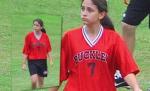 Paris Jackson, fiica Megastarului, joacă fotbal american. Vezi cum se luptă cu băieţii