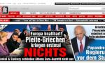 "Luaţi-le euro grecilor". Tabloidul german Bild îndeamnă la referendum pentru "scoaterea grecilor falimentari din zona euro"
